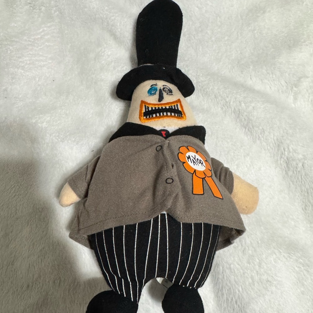 Nightmare Before Christmas mayor plush